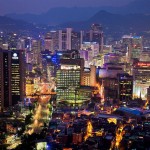 Skyline of Seoul, South Korea